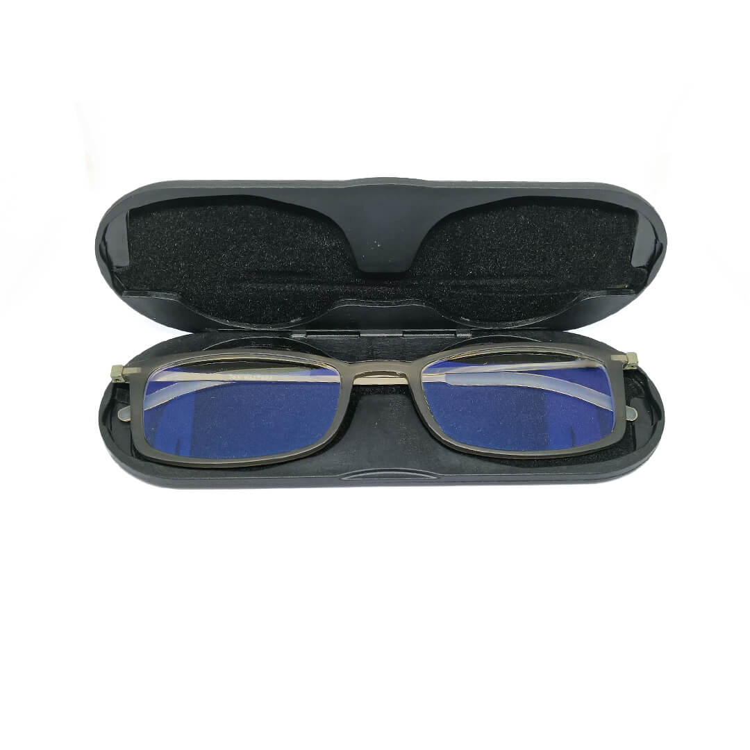 FeatherView - Rectangle Reading Glasses with Aluminum Case