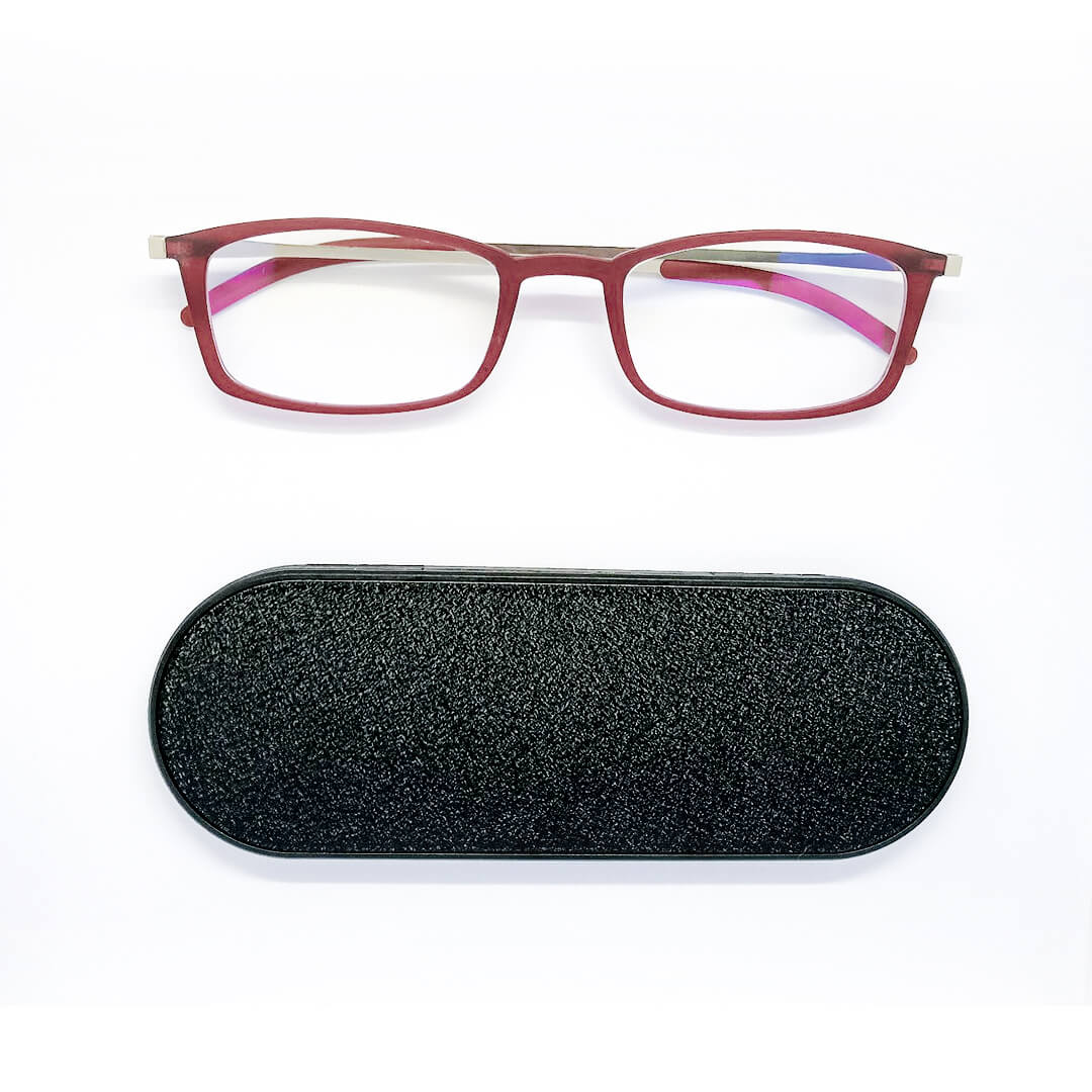 FeatherView - Rectangle Reading Glasses with Aluminum Case