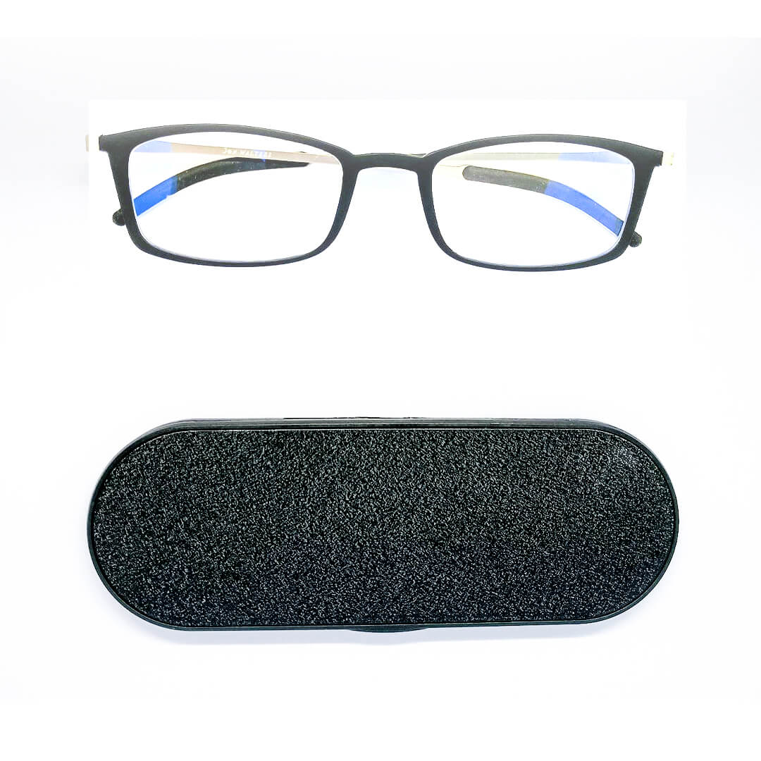 FeatherView - Rectangle Reading Glasses with Aluminum Case