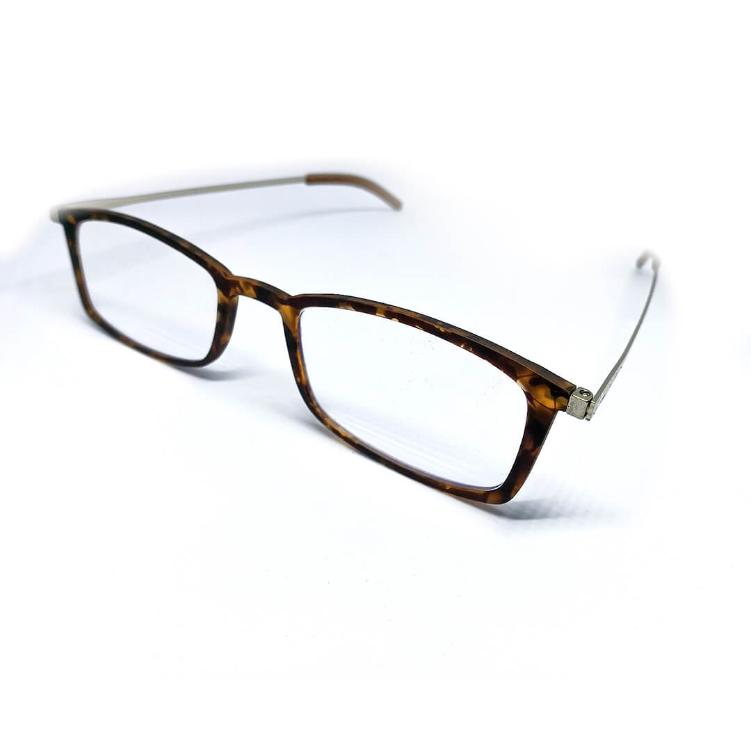 FeatherView - Rectangle Reading Glasses with Aluminum Case