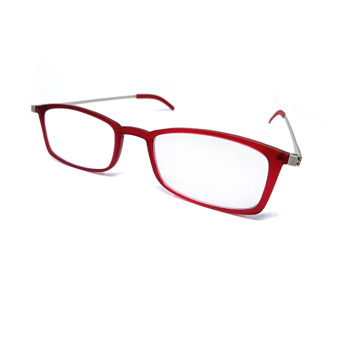 FeatherView - Rectangle Reading Glasses with Aluminum Case