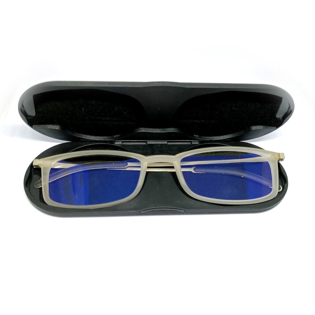 FeatherView - Rectangle Reading Glasses with Aluminum Case
