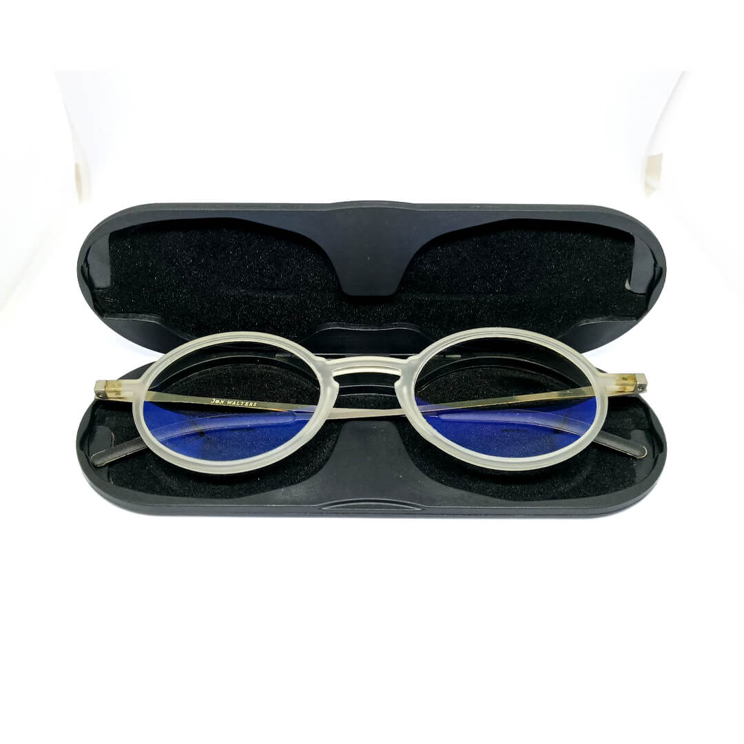 FeatherView - Round Reading Glasses with Aluminum Case