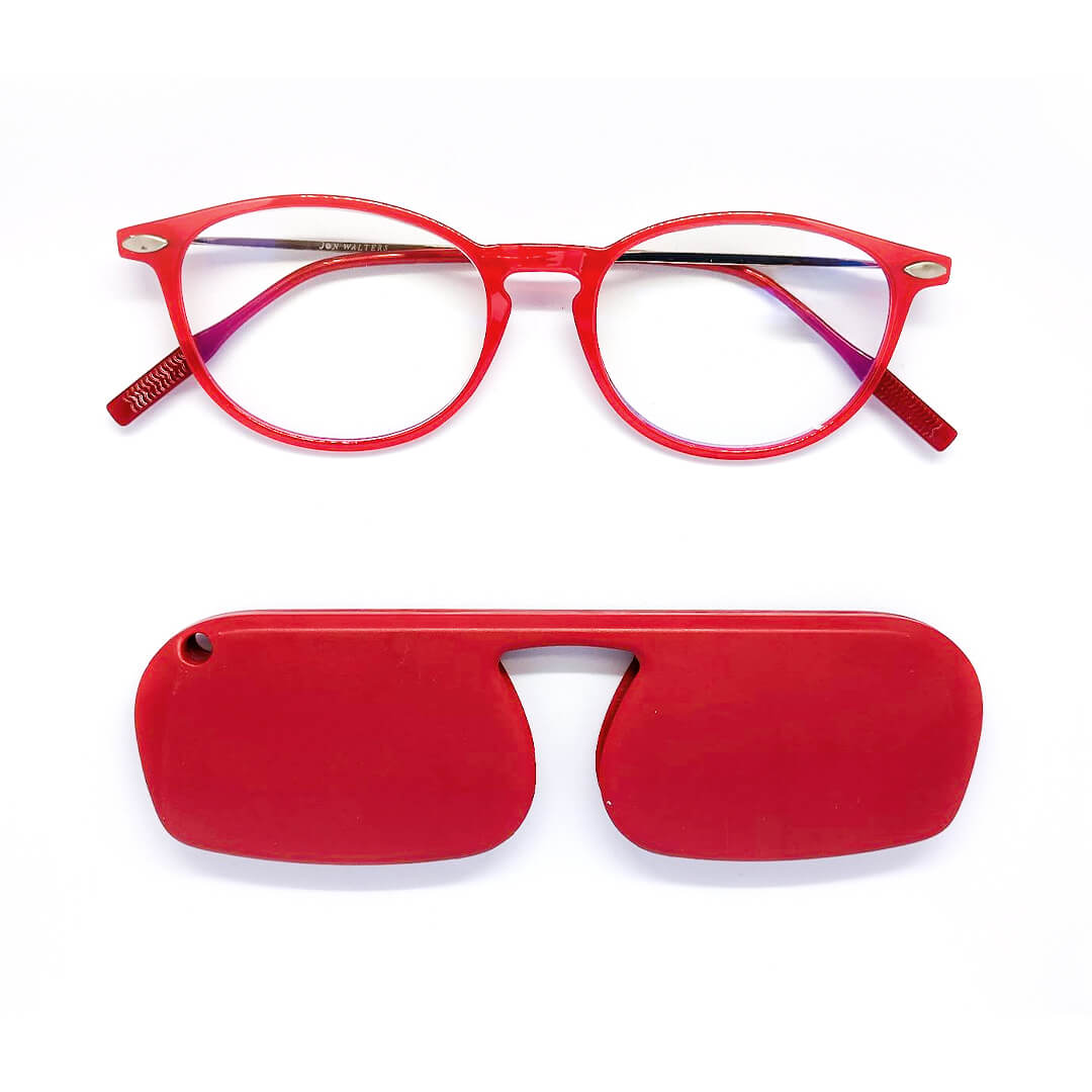 GlideLite – Nylon Unisex Reading Glasses with Compact Case