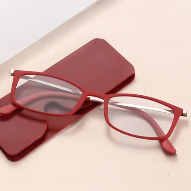 GlideLite – Nylon Unisex Reading Glasses with Compact Case