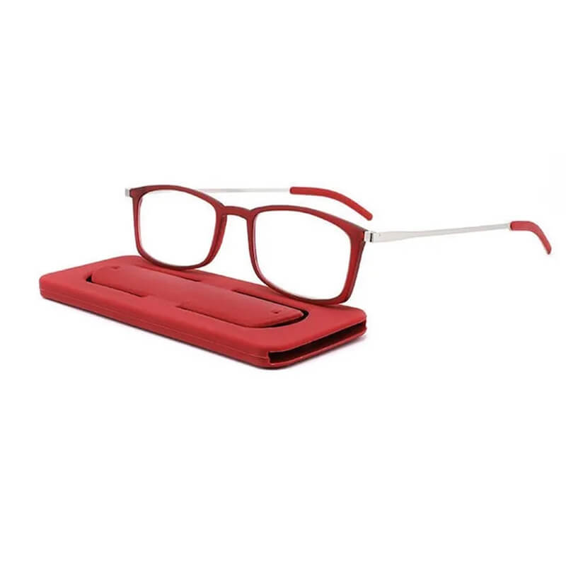 GlideLite – Nylon Unisex Reading Glasses with Compact Case